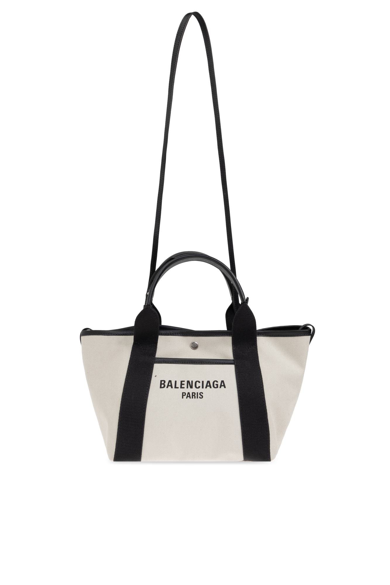 BALENCIAGA.PARIS ホワイトレザー ハンドバッグ BALENCIAGA バレンシアガ ヴィルトップハンドル バッグ レザー